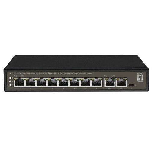 [FGP-1031] 10-PORT FAST ETHERNET POE