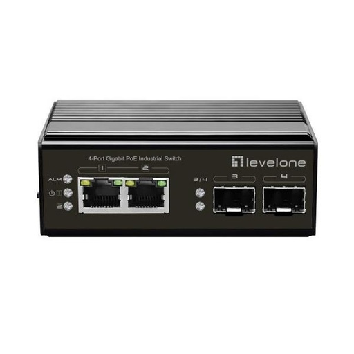 [IGP-0432] 4-PORT GIGABIT POE INDUSTRIAL