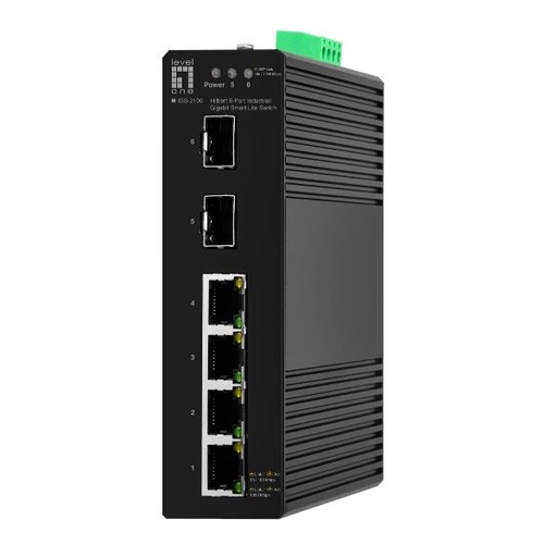 [IGS-2106] HILBERT 6-PORT INDUST GBIT