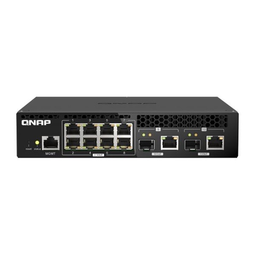 [QSW-M2108R-2C] 8 PORT 2.5GBPS 2 PORT 10GB COMBO