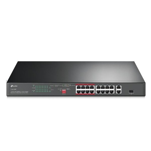 [TL-SL1218P] SWITCH GIGABIT RACKMOUNT 16 PORTE