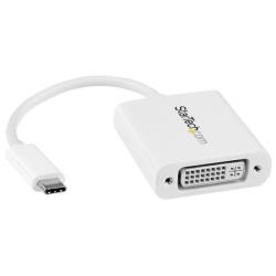 [CDP2DVIW] ADATTATORE USB-C A DVI -BIANCO