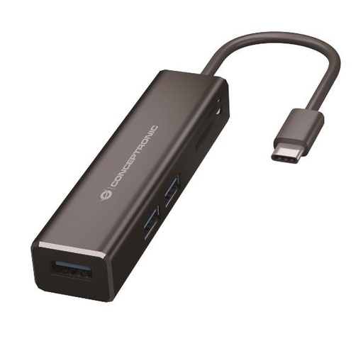 [DONN08B] 3-PORT USB 3.0 HUB WITH CARD READER