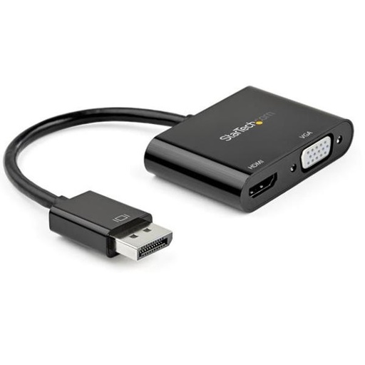 [DP2VGAHD20] ADATTATORE DISPLAYPORT A HDMI E VG