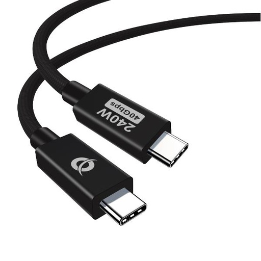 [ETTA04B12] USB 4.0 GEN 3 C-C PD 3.1 240W CABLE