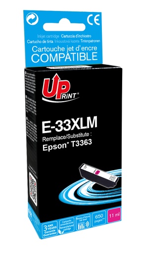 [EJ33XLMUPR] E-33XLM Per EPSON 33XL Magenta Cartuccia inchiostro 11ml  650pg