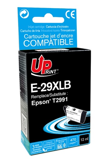 [EJ29XLBUPR] E-29XLB per EPSON T2981 T2991 Cartuccia inchiostro nero 12 ml