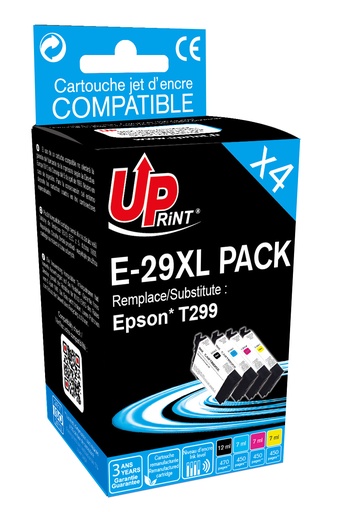 [EJ29XLUPRP4] E-29XL PACK per EPSON T2996 Multipack 4 cartucce 1x nero-ciano-magenta-giallo