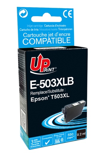 [EJ503XLBUP] E-503XLB Per EPSON 503 Cartuccia inchiostro nero 9,2 ml