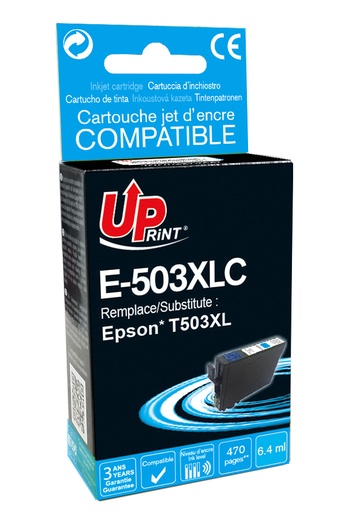 [EJ503XLCUP] E-503XLC Per EPSON 503 Cartuccia inchiostro ciano 6,4 ml