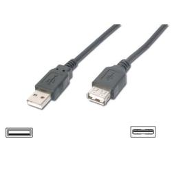 [MGAK7012AL] PROLUNGA USB 2.0 1.8MT NERA