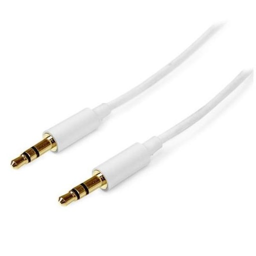 [MU1MMMSWH] CAVO AUDIO DA 3 5MM BIANCO