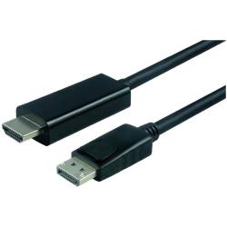 [NX090208105] DP CABLE - UHDTV M/M BLACK 1M