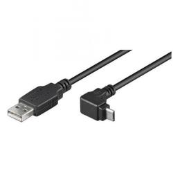 [NX090301120] CAVO USB/MICRO USB 90° MT.1 8