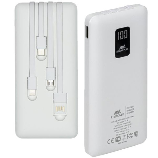 [VA2210] POWER BANK 10000 MAH CAVI INTEGRATI