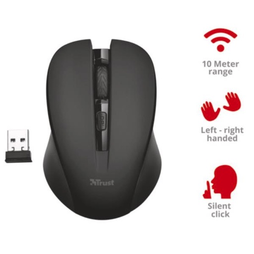 [21869] MYDO SILENT CLICK WIRELESS MOUSE -