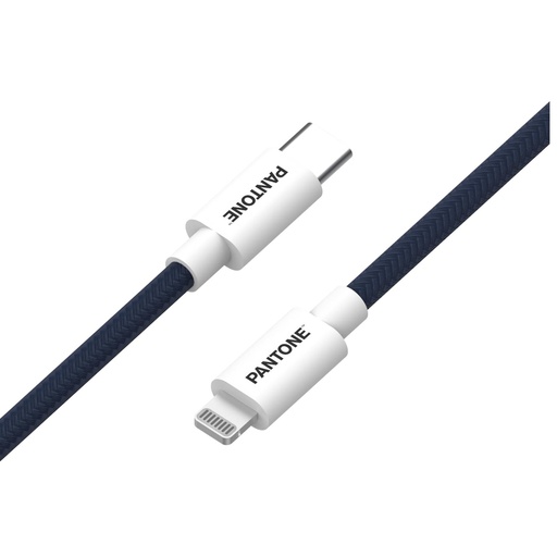 [PT-CTL002-5N] PANTONE USBC TO LIGHTN CABLE NAVYBL