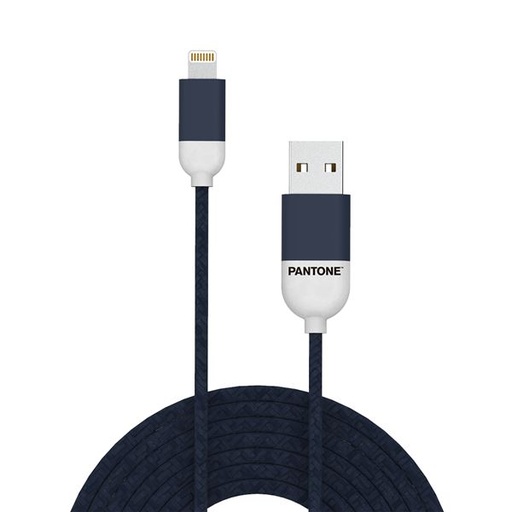 [PT-LCS001-5N] PANTONE LIGHTNING CABLE 1.5MT NAVY