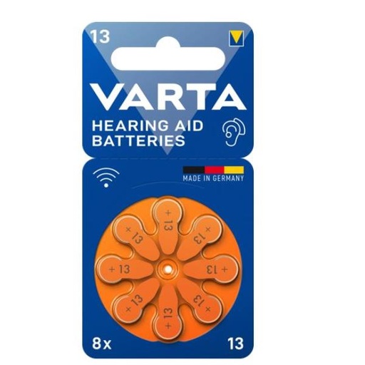 [24606101418] 13 HEARING AID BATTERY CF8