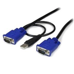 [SVECONUS10] CAVO SOTTILE KVM  VGA  USB  2 IN 1