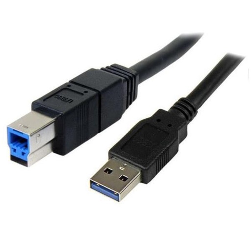 [USB3SAB3MBK] CAVO USB 3.0 A A B - M/M DA 3M