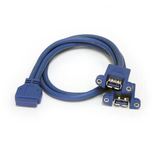 [USB3SPNLAFHD] CAVO PANNELLO USB 3.0 A 2 PORTE F/F