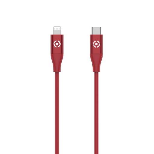 [USBCLIGHTCOLRD] USB-C TO LIGHTNING 60W CABLE RED