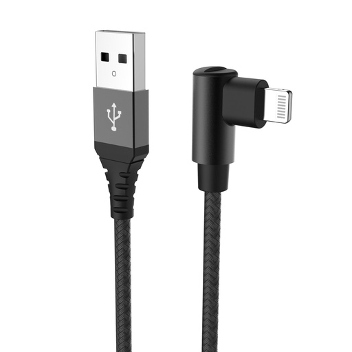 [USBLIGHTLSHBK] USB-A TO LIGHTNING 12W CABLE BLACK