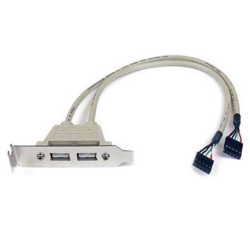 [USBPLATE] ADATTATORE PIASTRA SLOT USB 2 PORTE