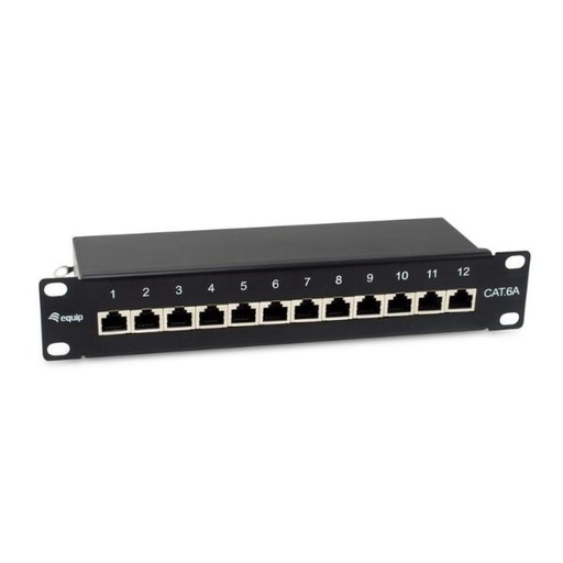 [326623] 12-PORT CAT.6A SHIELDED PATCH PANEL