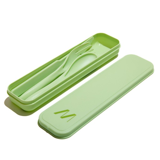 [SETCUTLERY3GN] MUITOMAS SET 3PCS CUTLERY GREEN