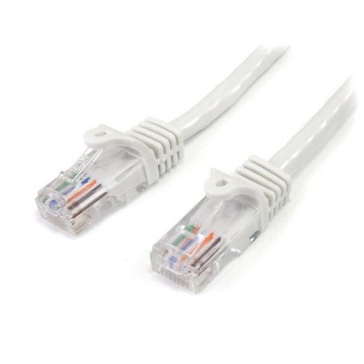 [45PAT50CMWH] CAVO DI RETE 50CM BIANCO CAT5E