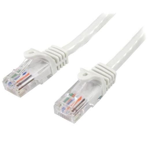 [45PAT5MWH] CAVO DI RETE 5M BIANCO CAT5E