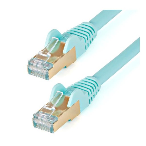 [6ASPAT150CMAQ] CAVO DI RETE RJ45 CAT6A 1.5 M ACQUA