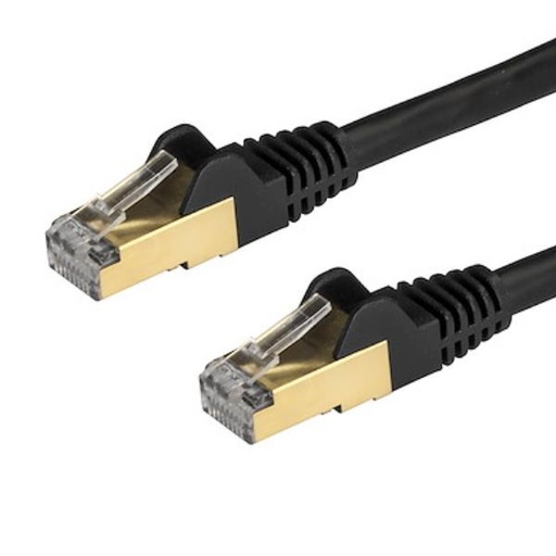 [6ASPAT150CMBK] CAVO DI RETE  ETHERNET RJ45 CAT6A