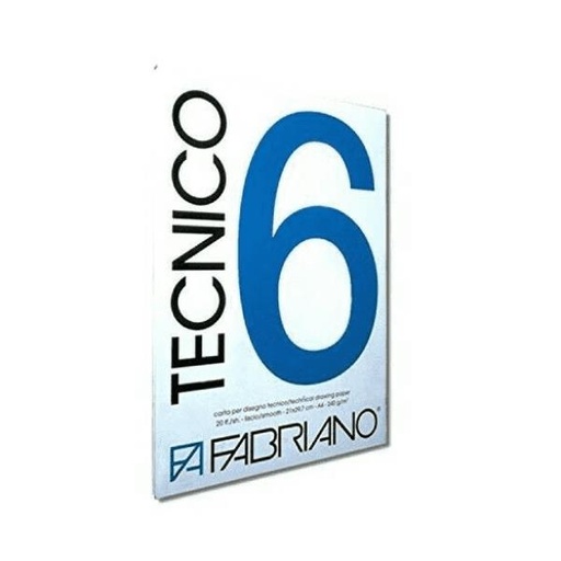 [09803550S] ALBUM TECNICO 6 LISCIO 20FF 240GR