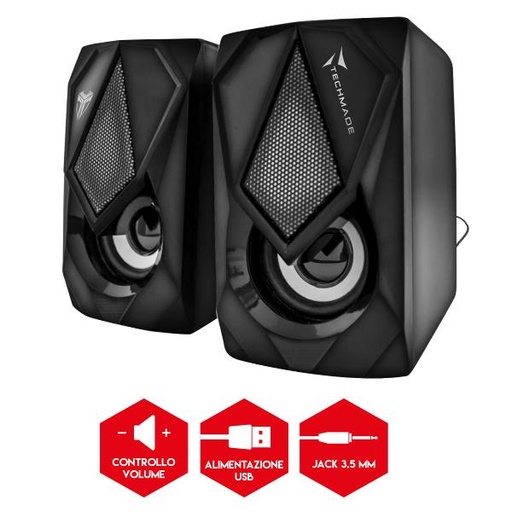 [TM-GAMSPEAKER] SPEAKER SET USB - JACK 3.5