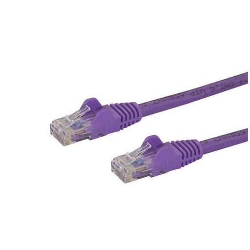 [N6PATC10MPL] CAVO CAT6 RJ45 VIOLA - 10M