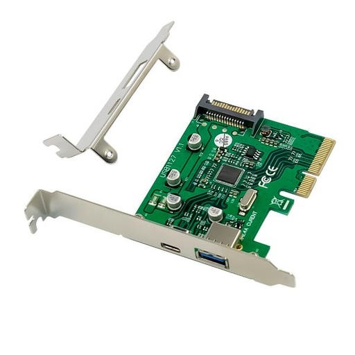 [EMRICK09G] USB 3.2 GEN 2 PCIE CARD, 1-PORT USB