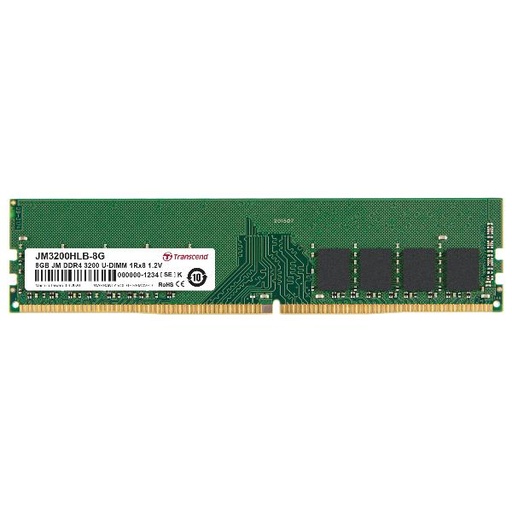 [JM3200HLB-16G] 16GB JM DDR4 3200 U-DIMM 2RX8