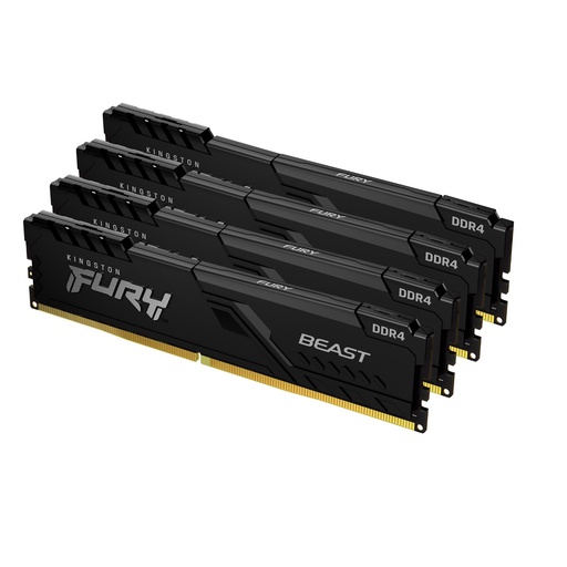 [KF432C16BB1K464] 64GB3200MHZDDR4DIMMKIT4F.BEASTBLACK