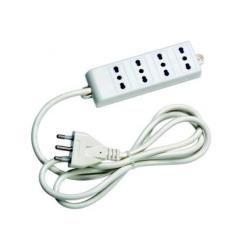 [MG60046] MULTIPRESA 4P. WHITE BIPASSO