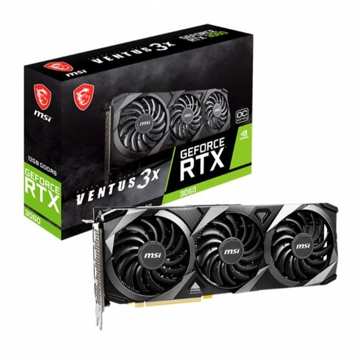 [RTX3060-V-3X-OC] GEFORCE RTX 3060 VENTUS 3X 12G OC