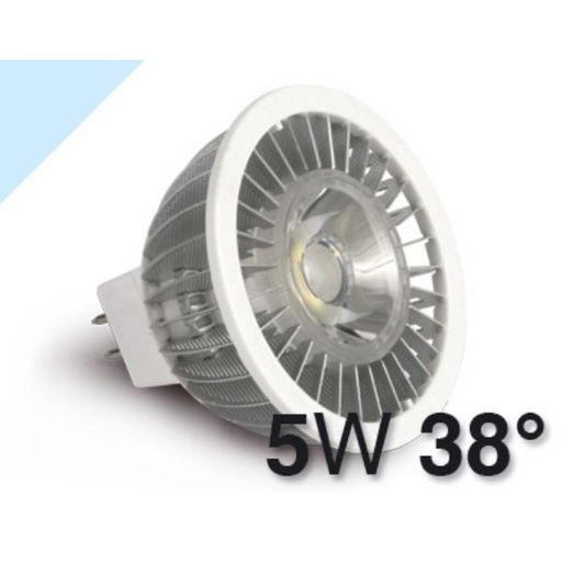 [XLD535C20] FARETTO LED MR16 5W LUCE FREDDA 38°