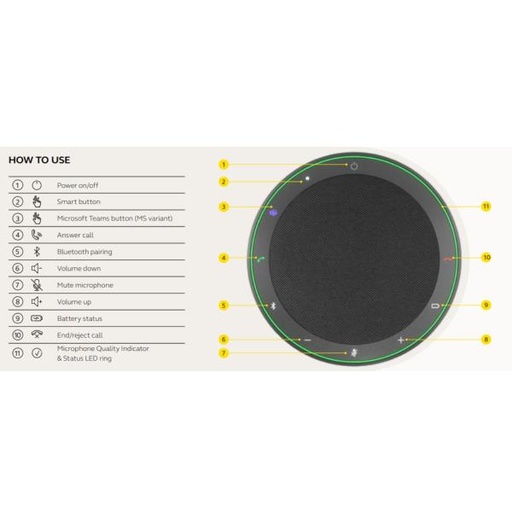 [2755-109] JABRA SPEAK2 55 MS TEAMS