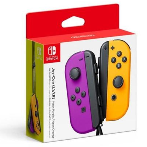 [10002888] HAC COPPIA DI JOY-CON VIOLA E ARANC