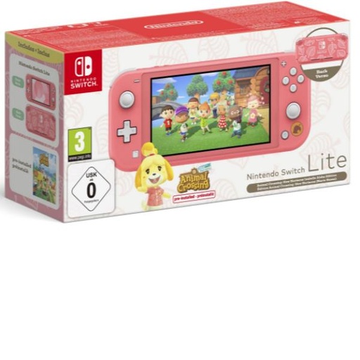 [10012367] NIN SWITCH LITE ANIMALCROSSING PINK