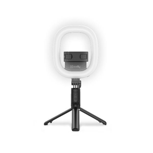 [CLICKRINGBTBK] BLUETOOTH TRIPOD WITH RING LIGHT