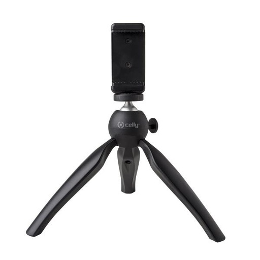 [CLICKTRIBK] MINI PORTABLE TRIPOD UP TO 6.2 BK