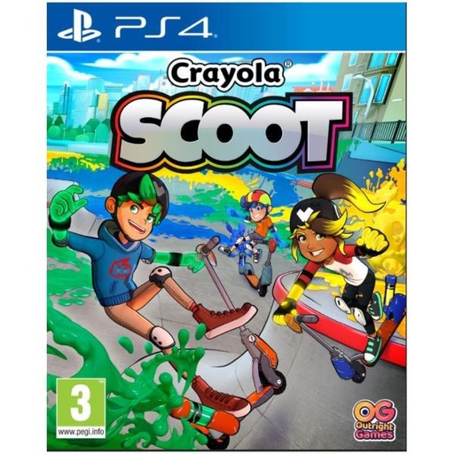 [E02898] PS4 CRAYOLA SCOOT